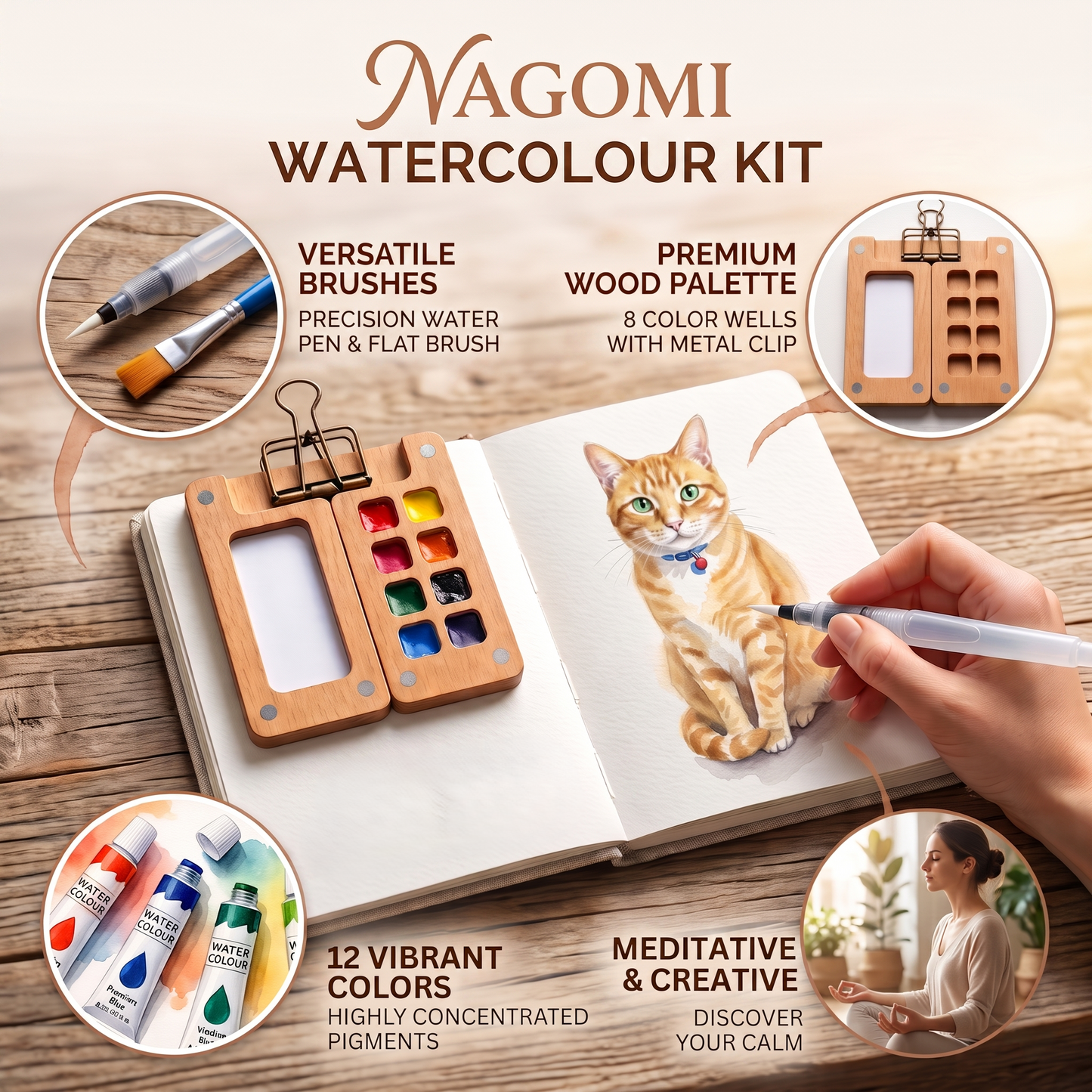 Nagomi Watercolour Kit