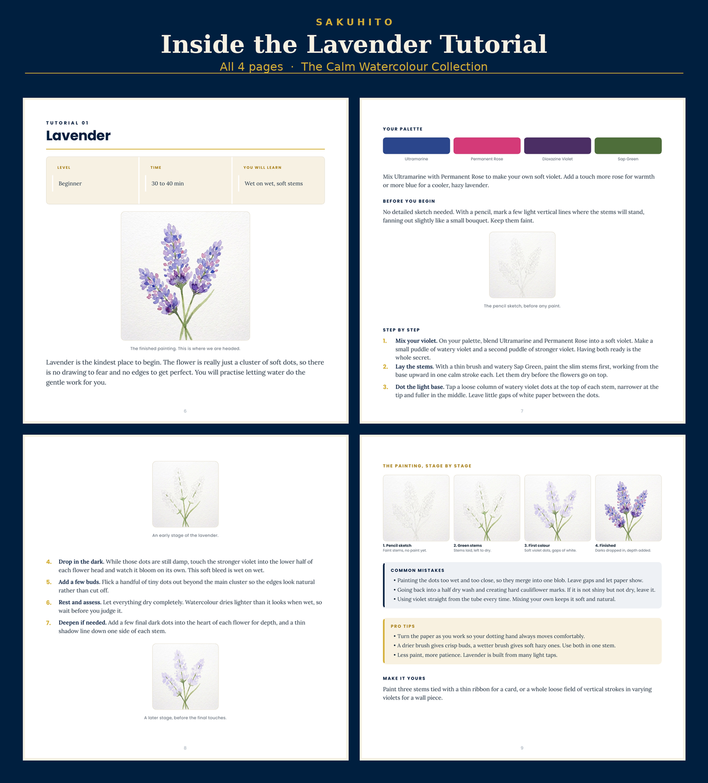 The Calm Watercolour Collection ebook